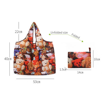 Reusable Colorful Patterned Shopping Bag - Wnkrs