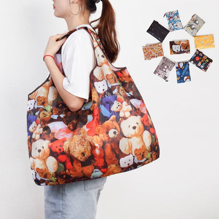 Reusable Colorful Patterned Shopping Bag - Wnkrs