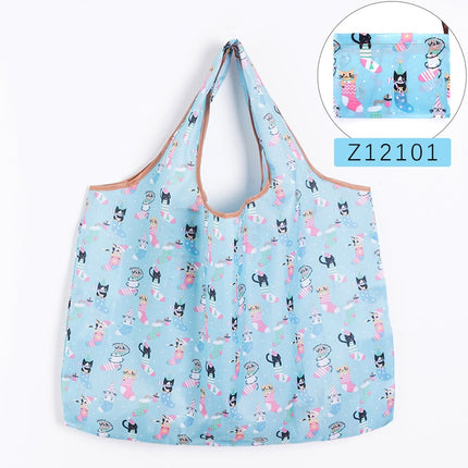 Reusable Colorful Patterned Shopping Bag - Wnkrs