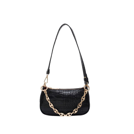 Mini Crocodile Pattern Shoulder Bag for Women - Wnkrs