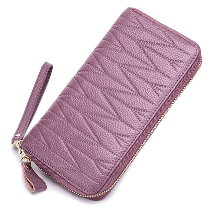 Women's Textured RFID Wallet - Wnkrs