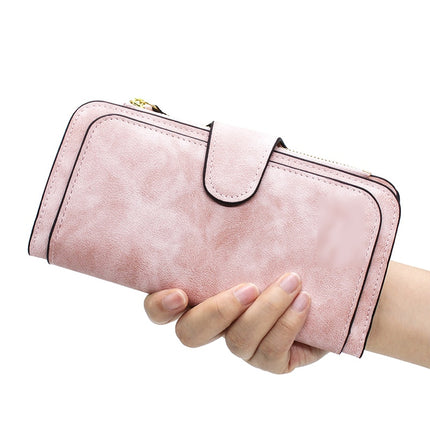 Women's Faux Suede Wallet - Wnkrs