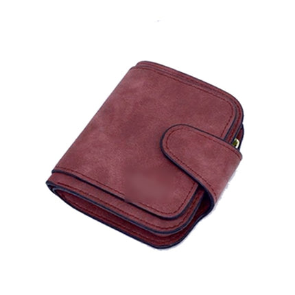 Women's Faux Suede Wallet - Wnkrs