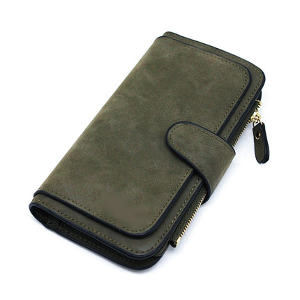 Women's Faux Suede Wallet - Wnkrs