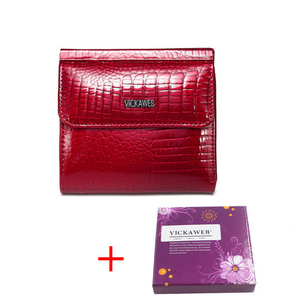 Women's Compact Leather Wallet - Wnkrs