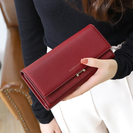 Women's Luxury Long Wallet - Wnkrs