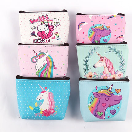 Kawaii Unicorn Pattern Coin Wallet - Wnkrs