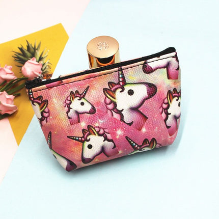 Kawaii Unicorn Pattern Coin Wallet - Wnkrs