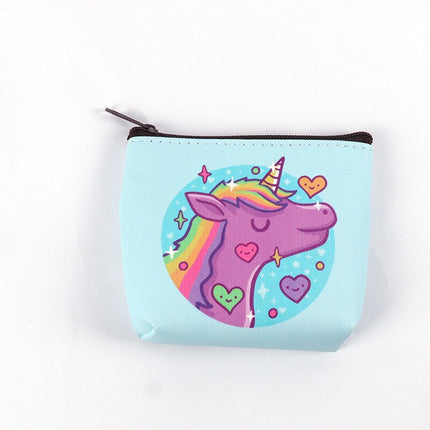 Kawaii Unicorn Pattern Coin Wallet - Wnkrs