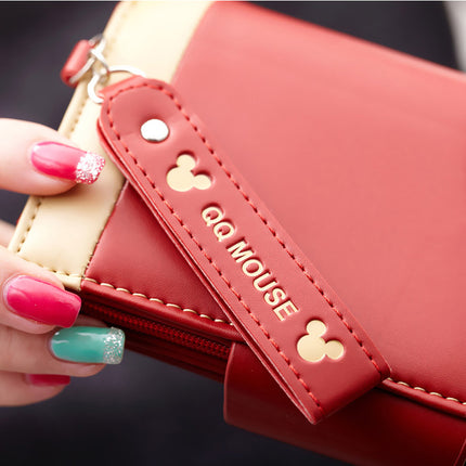 Cute Mickey Mouse Leather Wallet for Women - Wnkrs