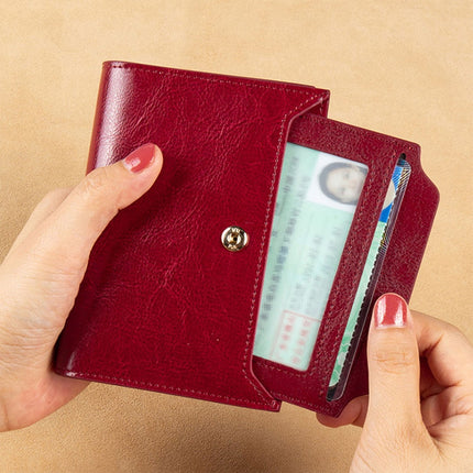 Women's Oil Wax Leather Wallet - Wnkrs