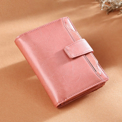 Women's Oil Wax Leather Wallet - Wnkrs