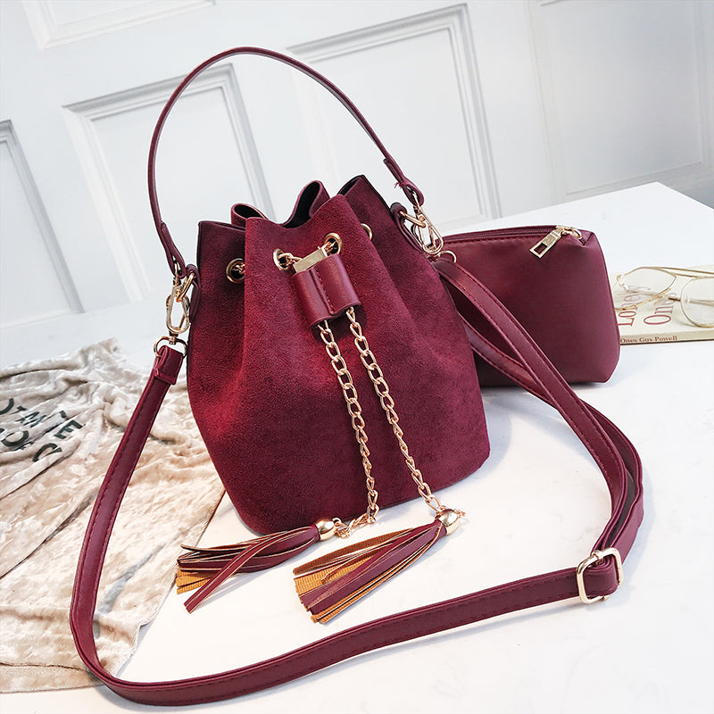 Women's Mini Drawstring Crossbody Bag