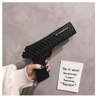 Women's Gun Shaped Clutch - Wnkrs