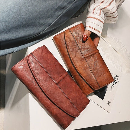 Women's Long Trifold Clutch - Wnkrs