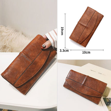 Women's Long Trifold Clutch - Wnkrs