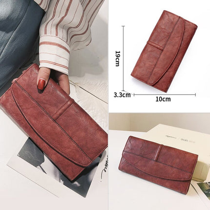 Women's Long Trifold Clutch - Wnkrs