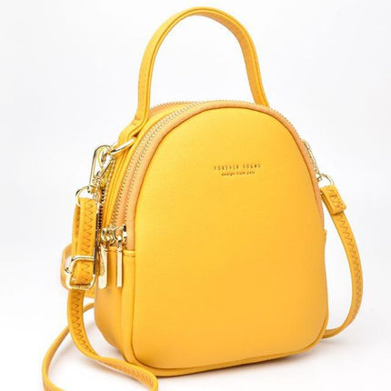 Women's Casual PU Leather Mini Backpack - Wnkrs