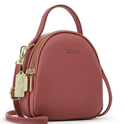 Women's Casual PU Leather Mini Backpack - Wnkrs