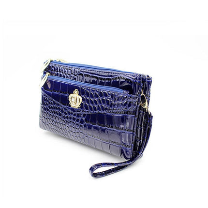 Exquisite Small Patent Leather Women's Clutch Bag - Wnkrs
