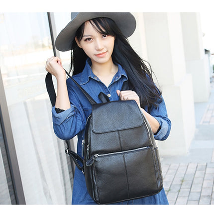 Casual Colorful Women's Genuine Leather Backpack - Wnkrs
