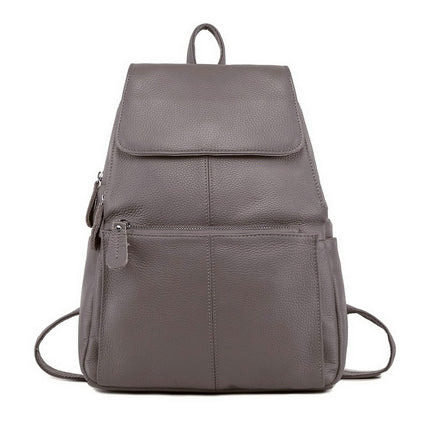 Casual Colorful Women's Genuine Leather Backpack - Wnkrs
