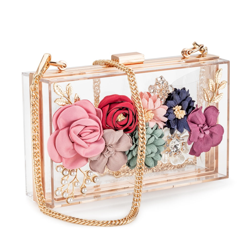 Women's Floral Elegant Clutch