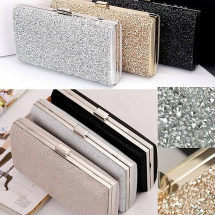 Women Sequined Evening Bag - Wnkrs