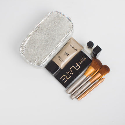 Ladies Sequined Cosmetic Bag - Wnkrs