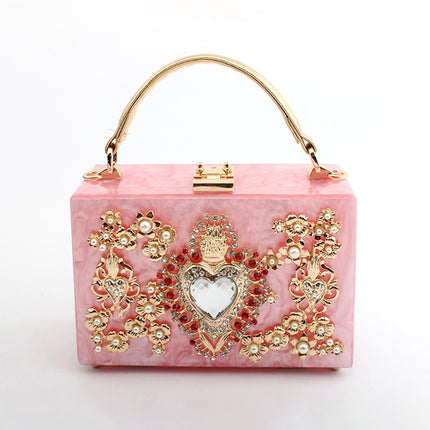 Women's Luxury Vintage Evening Clutch Bag - Wnkrs