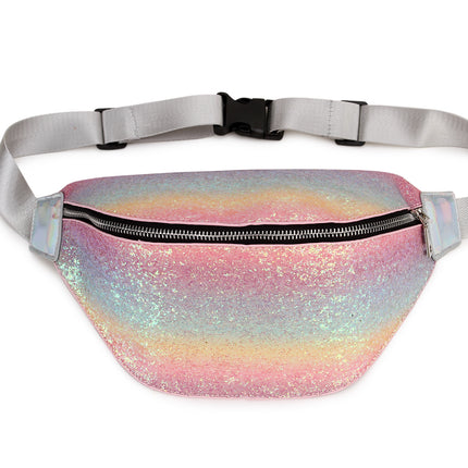 Women's Glitter Rainbow Waist Pack - Wnkrs