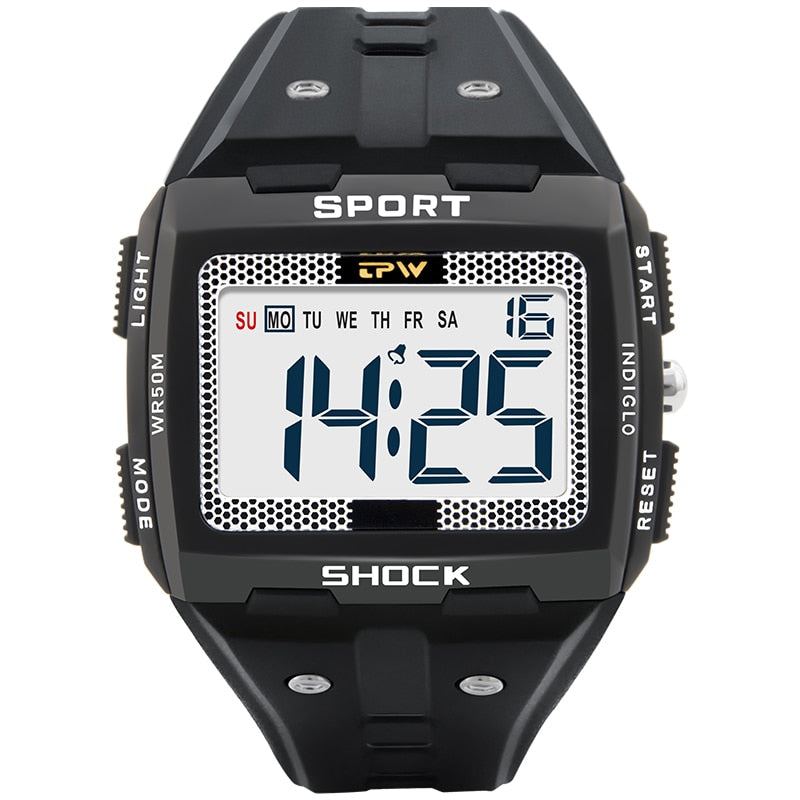 Men's 50mm Digital Sports Watch