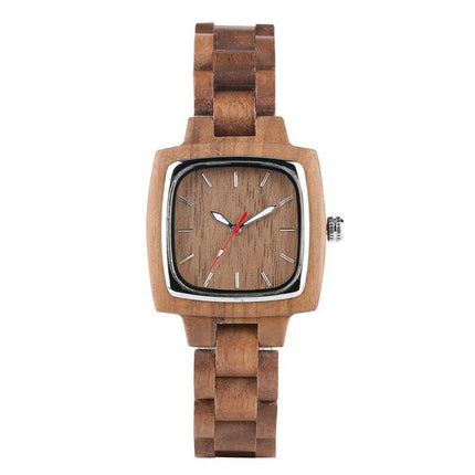 Men's and Women's Rectangular Wood Watch - wnkrs
