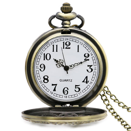 Vintage Bronze Quartz Pocket Watch - wnkrs