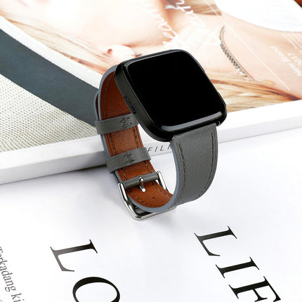 Leather Replacement Strap for Fitbit Watch - wnkrs