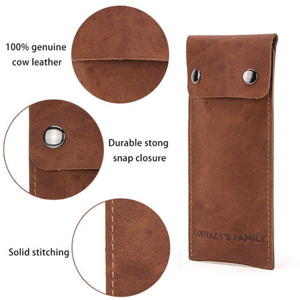 Vintage Leather Watch Case, 3 Pcs - wnkrs
