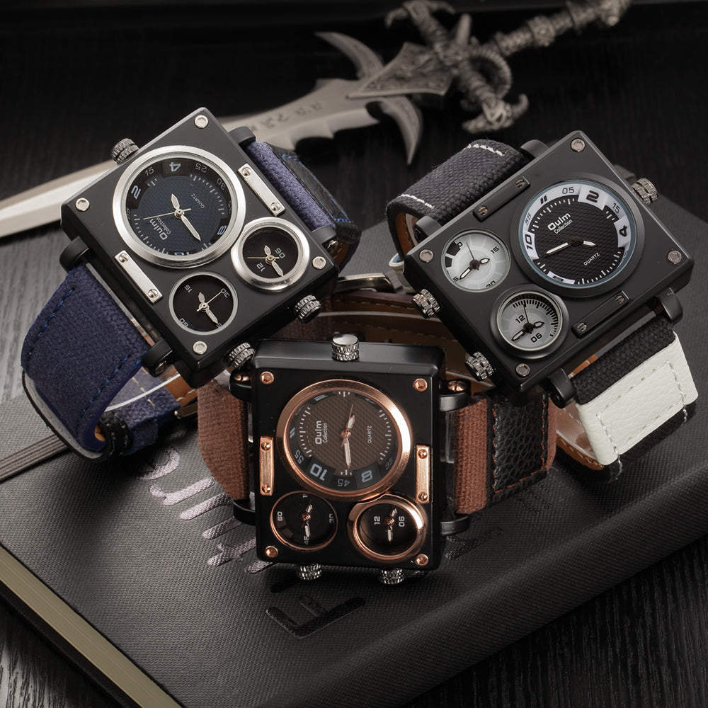 Unisex Fabric Strap Urban Watch