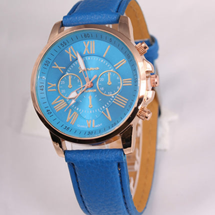 Unisex Fashion Faux Leather Quartz Watch - wnkrs