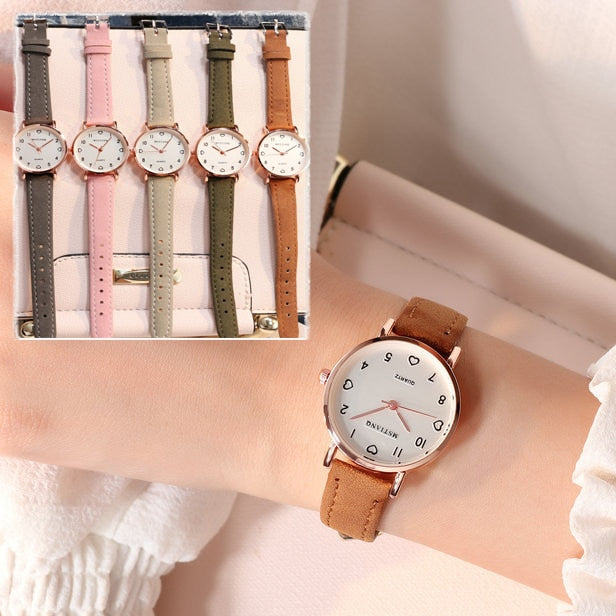 Women's Simple Vintage Small Dial Watch