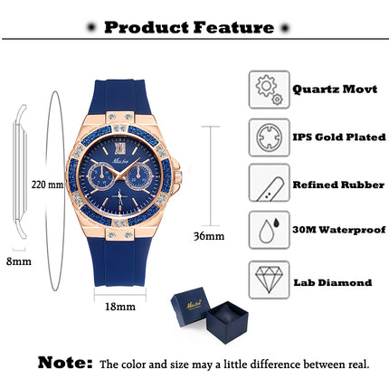 Analog Women's Watch with Chronograph - wnkrs