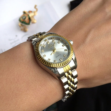 Metal Waterproof Wristwatches for Women with Classic Design - wnkrs
