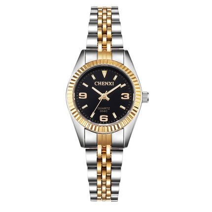 Metal Waterproof Wristwatches for Women with Classic Design - wnkrs
