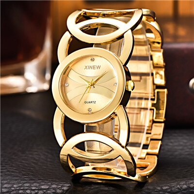 Women's Wide Bracelet Quartz Watches - wnkrs