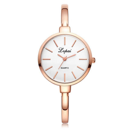 Women's Elegant Wristwatch with Thin Metal Band - wnkrs