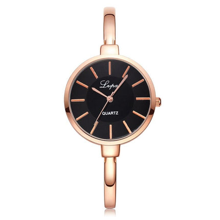 Women's Elegant Wristwatch with Thin Metal Band - wnkrs