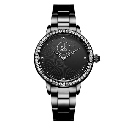Women's Rhinestone Decor Quartz Wristwatches - wnkrs
