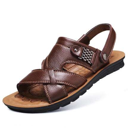 Men's Urban Leather Sandals - Wnkrs