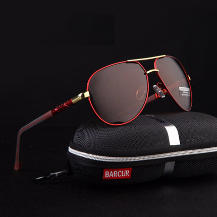 Stylish Sunglasses With Aluminium Frame - wnkrs