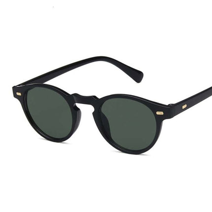 Unisex Oval Shaped Sunglasses - Wnkrs