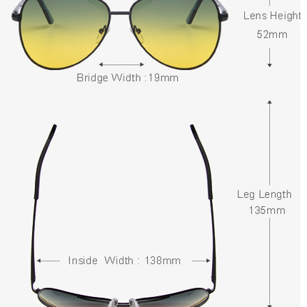 Unisex Polaroid Night Driving Sunglasses - Wnkrs